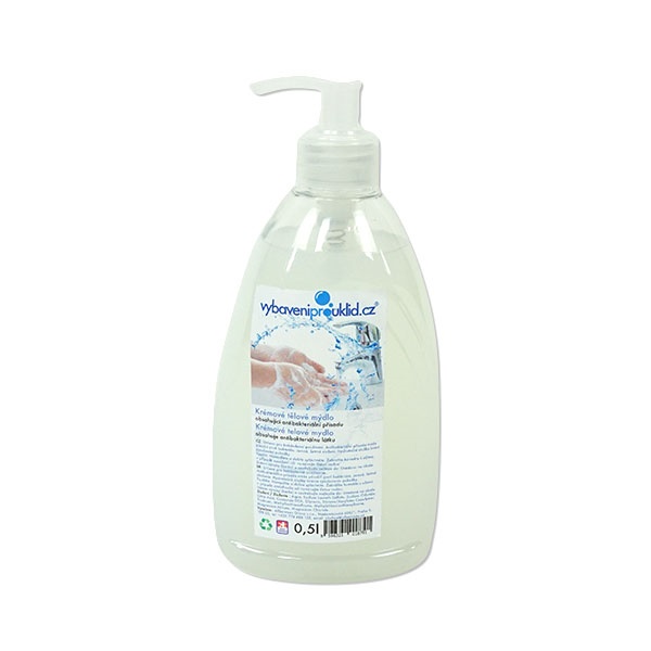 krémové tělové mýdlo s antibakteriální přísadou 500 ml